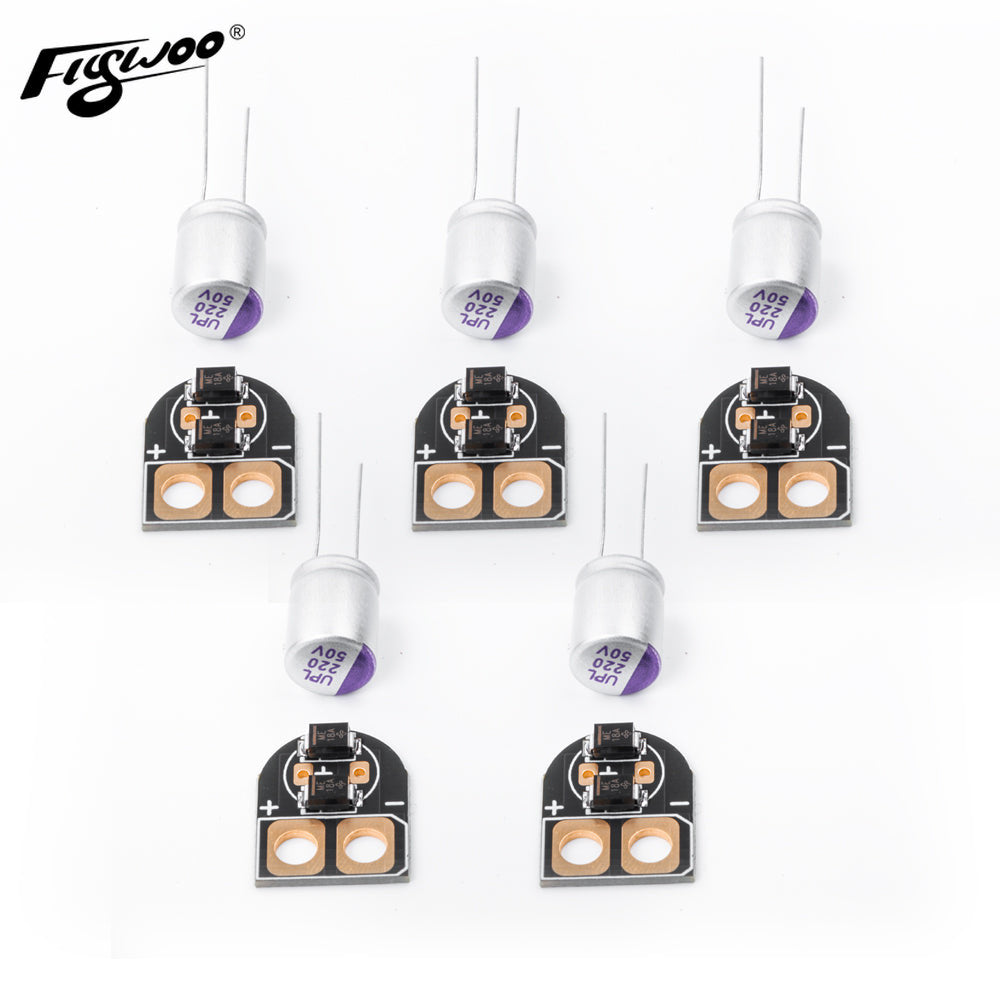 Foxeer Reaper F4 128K 65A Esc - Flywoo TVS Voltaj Dalgalanma Filtresi PCB