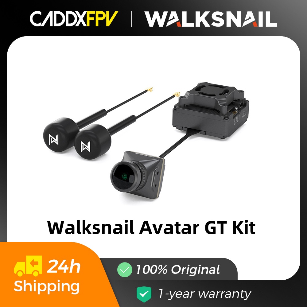 Skyzone Cobra X V2 Fpv Goggles - Caddx Walksnail Avatar GT Kiti Max