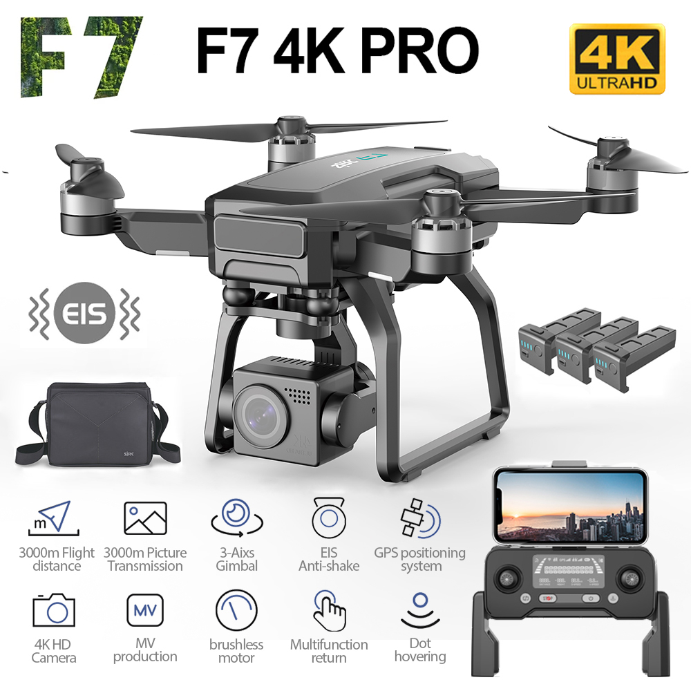 SJRC F7 PRO GPS Drone 4K çift  - T-Motor F7 Pro Flight Controller incelemesi ve fiyatı
