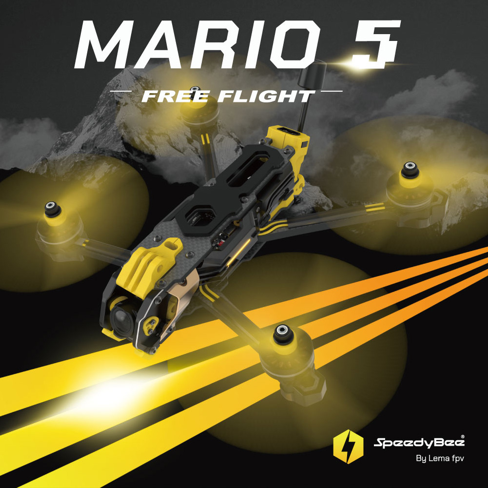 SpeedyBee Mario 5 Çerçeve 5 in - Radiomaster Ranger 2.4Ghz Elrs Module incelemesi ve fiyatı
